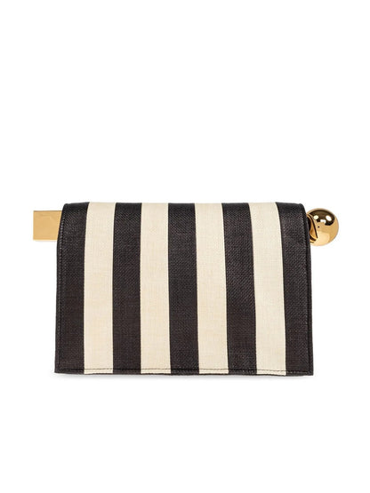 The Rond Carré Logo Plaque Clutch Bag