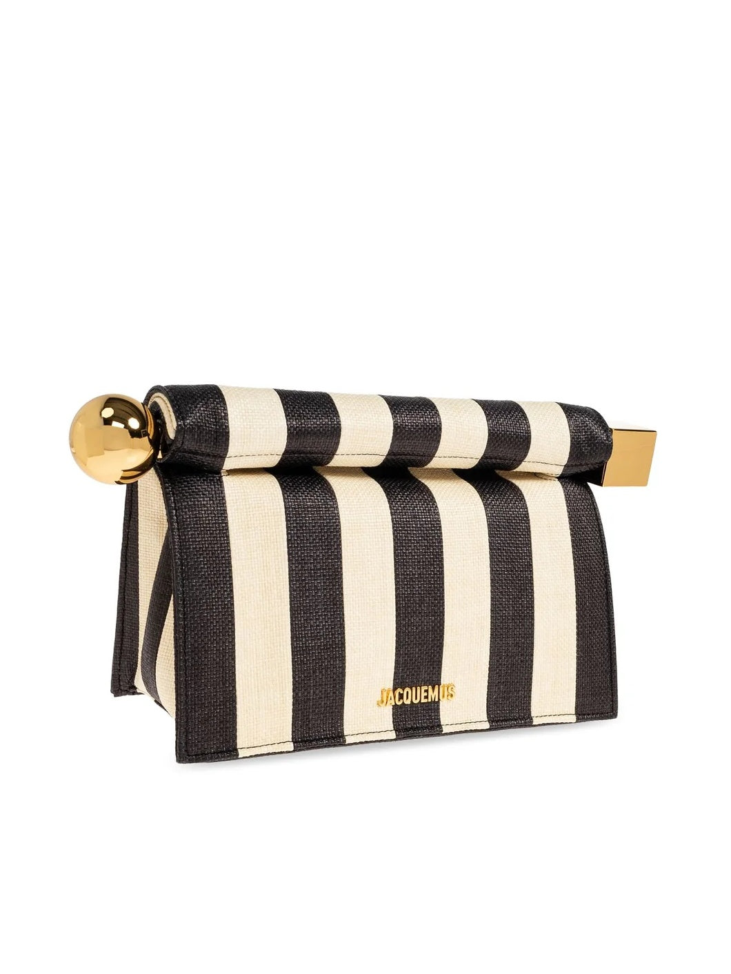 The Rond Carré Logo Plaque Clutch Bag