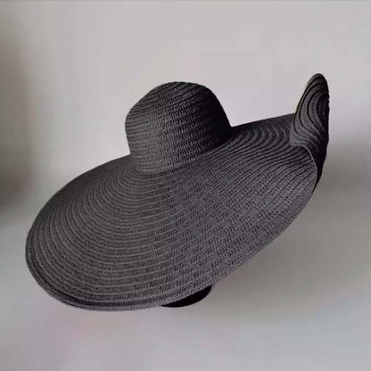 Seaside Beach Sun Hat Oversized Straw Hat