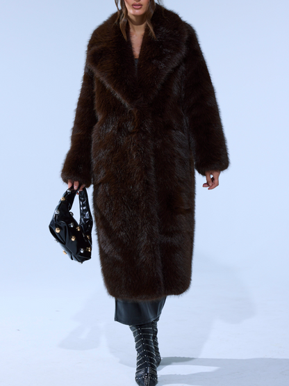 Faux Fur Coat