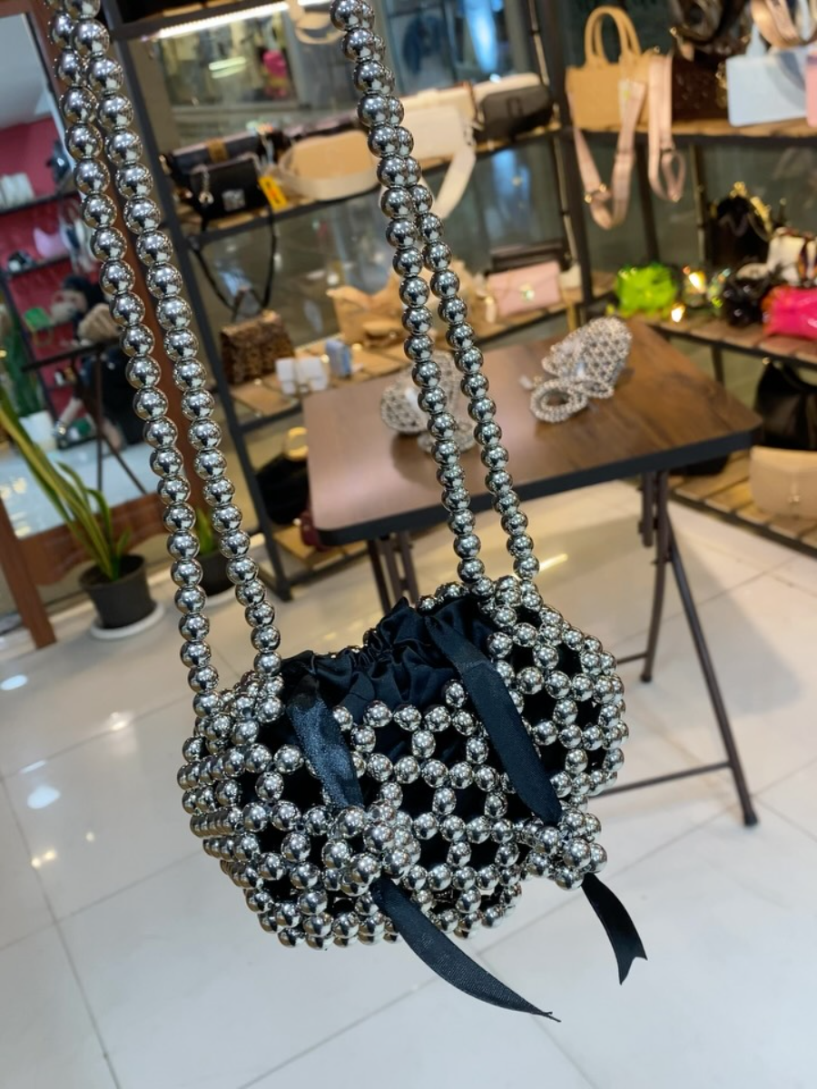 Heart Pearl Satchel