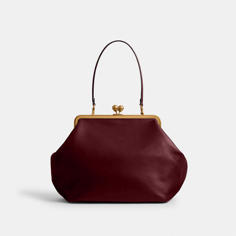 (⏰Last Day Promotion $10 OFF)Large Kisslock Frame Bag
