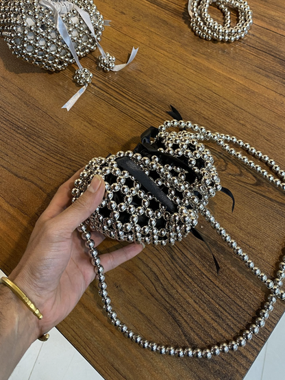 Heart Pearl Satchel