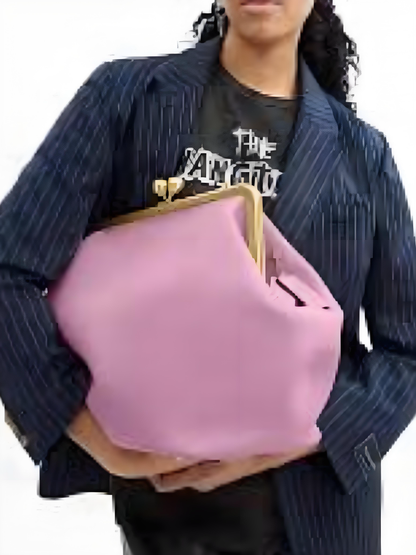 Large Kisslock Frame Bag