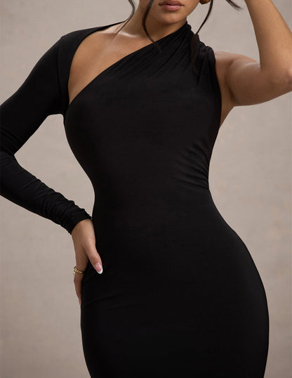 Designer Single Sleeve Gown