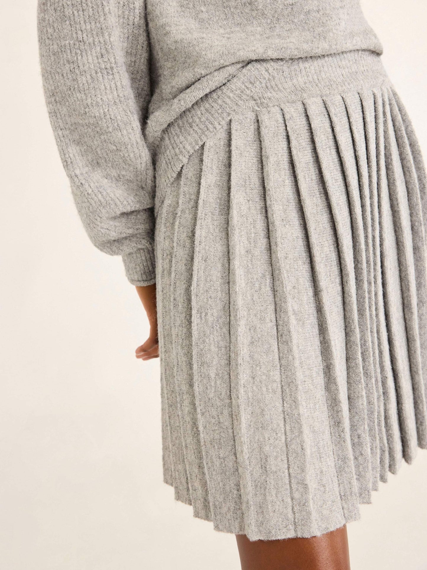 Knit Midi Skirt Set (🥳two-piece)