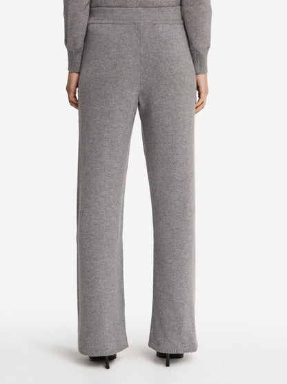 Elegant Fringed Flash Diamond Trim Knit Sweater Suit（two-piece）