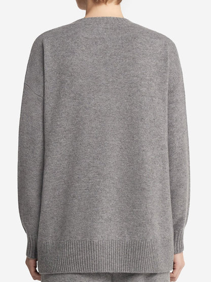 Elegant Fringed Flash Diamond Trim Knit Sweater Suit（two-piece）